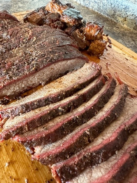 Hot and Fast Smoked Brisket with Brisket Burnt Ends