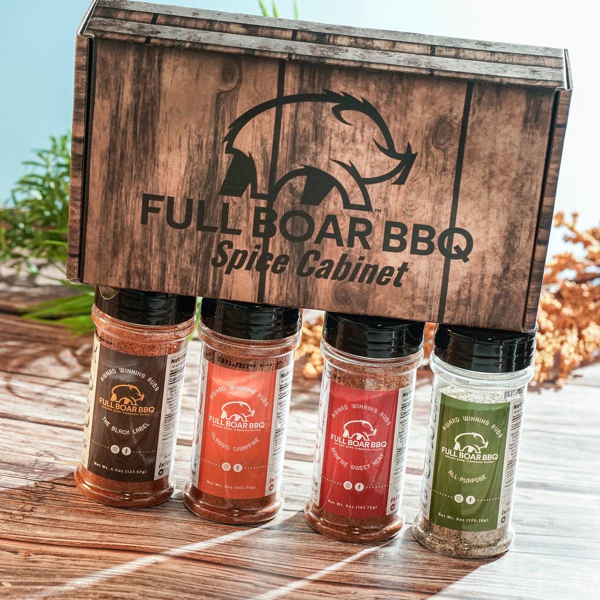 Full Boar Award Winning BBQ Rub Gift Set