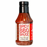 Bonfire Sweet Heat Spicy BBQ Sauce Case of 12 16 oz. Bottles- UPC 7-99268-79767-7