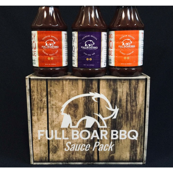 Full Boar Award Winning BBQ Sauce Gift Set